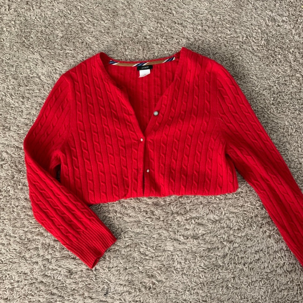J. Crew vintage cashmere knit sweater